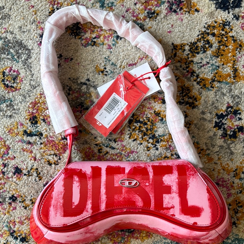 Diesel Vibrant Pink Shoulder Bag